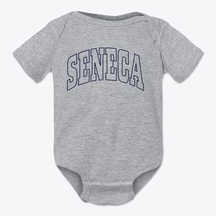 Seneca Missouri Trendy Block Baby Onesie