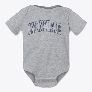 Lyonsdale New York Trendy Block Baby Onesie