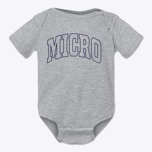 Micro North Carolina Trendy Block Baby Onesie