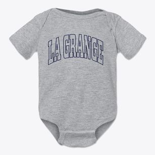 La Grange Illinois Trendy Block Baby Onesie