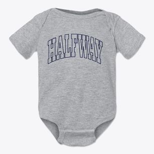 Halfway Missouri Trendy Block Baby Onesie