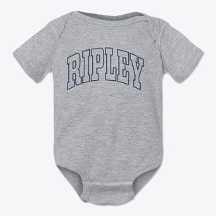 Ripley Illinois Trendy Block Baby Onesie