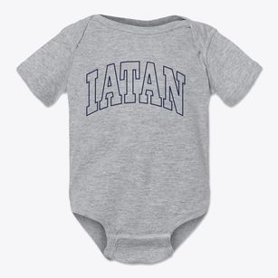Iatan Missouri Trendy Block Baby Onesie