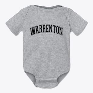 Warrenton Oregon Varsity Baby Onesie