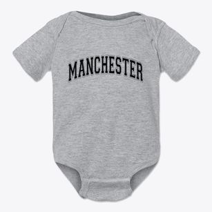 Manchester Iowa Varsity Baby Onesie