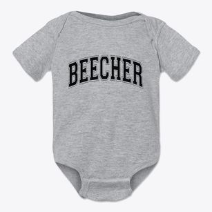 Beecher Illinois Varsity Baby Onesie