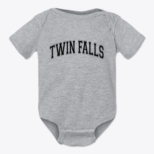 Twin Falls Idaho Varsity Baby Onesie