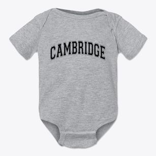 Cambridge Vermont Varsity Baby Onesie