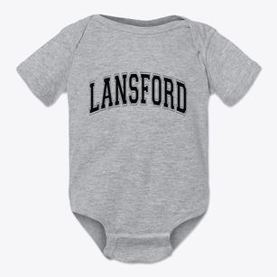 Lansford Pennsylvania Varsity Baby Onesie