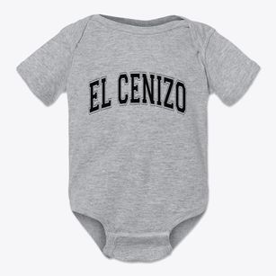 El Cenizo Texas Varsity Baby Onesie