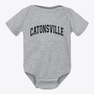 Catonsville Maryland Varsity Baby Onesie