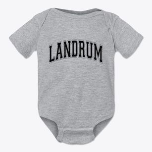 Landrum South Carolina Varsity Baby Onesie