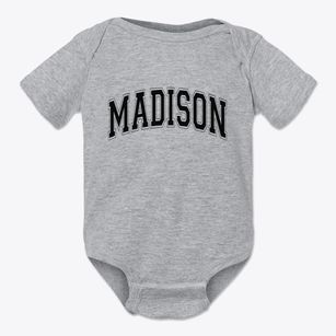 Madison New Hampshire Varsity Baby Onesie