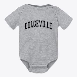 Dolgeville New York Varsity Baby Onesie