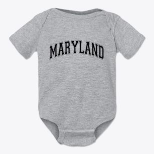 Maryland New York Varsity Baby Onesie