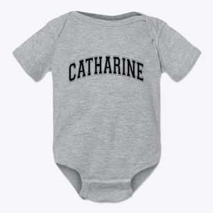 Catharine New York Varsity Baby Onesie