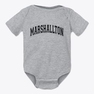 Marshallton Pennsylvania Varsity Baby Onesie