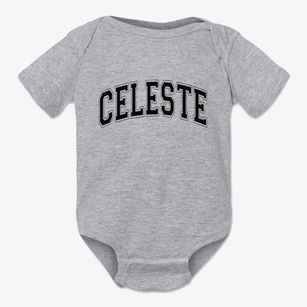 Celeste Texas Varsity Baby Onesie