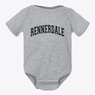 Rennerdale Pennsylvania Varsity Baby Onesie