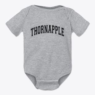 Thornapple Wisconsin Varsity Baby Onesie
