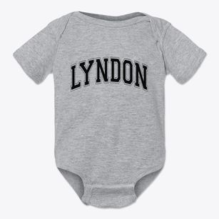 Lyndon New York Varsity Baby Onesie