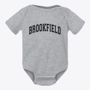 Brookfield New Hampshire Varsity Baby Onesie