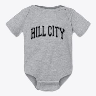 Hill City Minnesota Varsity Baby Onesie