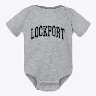Lockport New York Varsity Baby Onesie