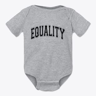 Equality Illinois Varsity Baby Onesie
