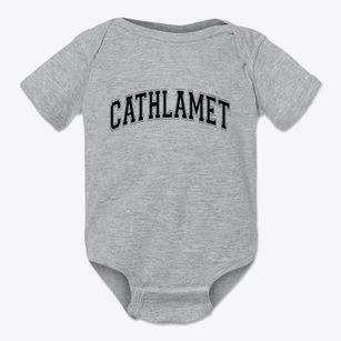 Cathlamet Washington Varsity Baby Onesie