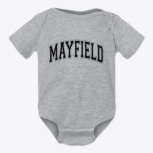 Mayfield Utah Varsity Baby Onesie