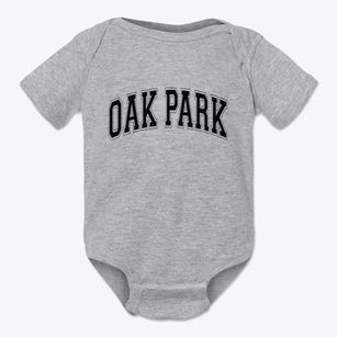 Oak Park Georgia Varsity Baby Onesie