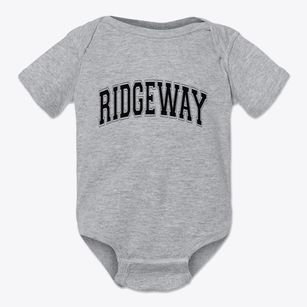 Ridgeway Missouri Varsity Baby Onesie