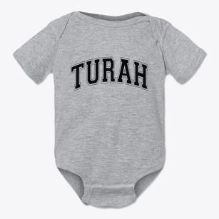 Turah Montana Varsity Baby Onesie