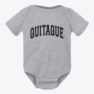 Quitaque Texas Varsity Baby Onesie