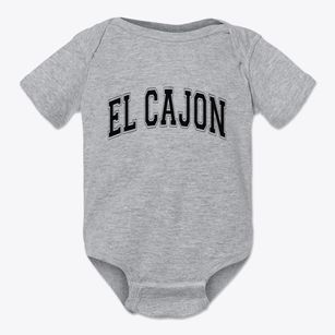 El Cajon California Varsity Baby Onesie