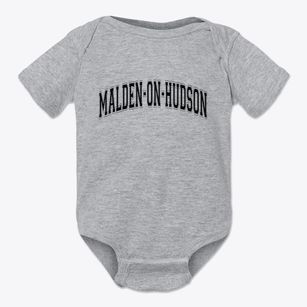 Malden-on-hudson New York Varsity Baby Onesie