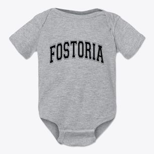 Fostoria Iowa Varsity Baby Onesie