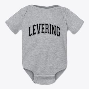 Levering Michigan Varsity Baby Onesie