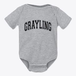 Grayling Alaska Varsity Baby Onesie