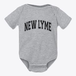 New Lyme Wisconsin Varsity Baby Onesie