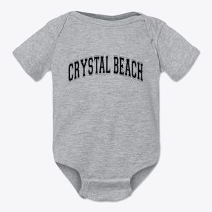 Crystal Beach Arizona Varsity Baby Onesie