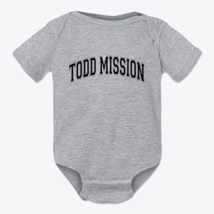 Todd Mission Texas Varsity Baby Onesie