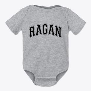 Ragan Nebraska Varsity Baby Onesie