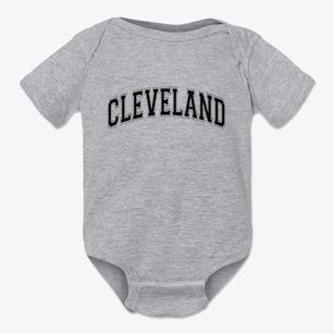 Cleveland Mississippi Varsity Baby Onesie
