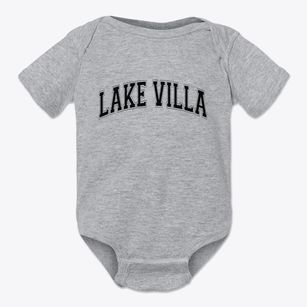Lake Villa Illinois Varsity Baby Onesie