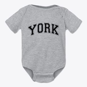 York South Carolina Varsity Baby Onesie