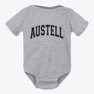 Austell Georgia Varsity Baby Onesie