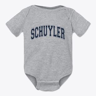 Schuyler Nebraska Varsity Baby Onesie