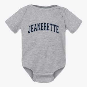 Jeanerette Louisiana Varsity Baby Onesie